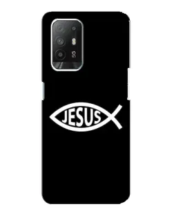 Чехол для OPPO Reno 5z с картинкой «Классический Jesus»