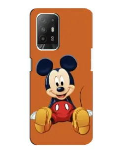 Чехол для OPPO Reno 5z с картинкой «Микки отдыхает»