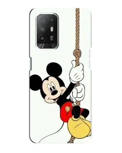 Чехол для OPPO Reno 5z с картинкой «Mickey на канате» Чехол для OPPO Reno 5z с картинкой «Mickey на канате»