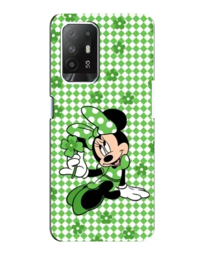 Чехол для OPPO Reno 5z с картинкой «Mickey в клетку»
