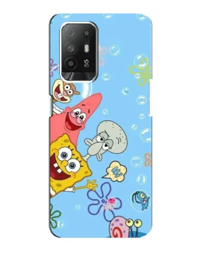 Чехол для OPPO Reno 5z с картинкой «Веселые пузырьки» Чехол для OPPO Reno 5z с картинкой «Веселые пузырьки»