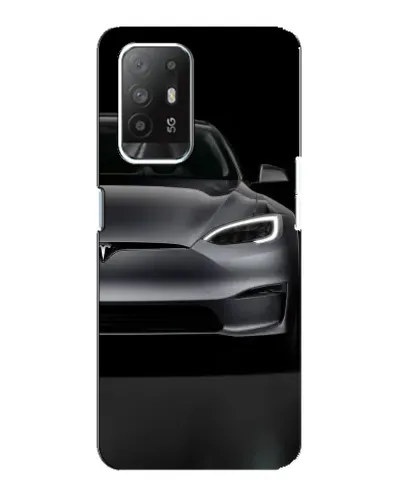 Чехол для OPPO Reno 5z с картинкой «Tesla Model S Look» Чехол для OPPO Reno 5z с картинкой «Tesla Model S Look»