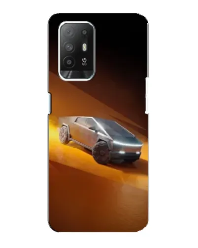 Чехол для OPPO Reno 5z с картинкой «Cybertruck в пустыне» Чехол для OPPO Reno 5z с картинкой «Cybertruck в пустыне»
