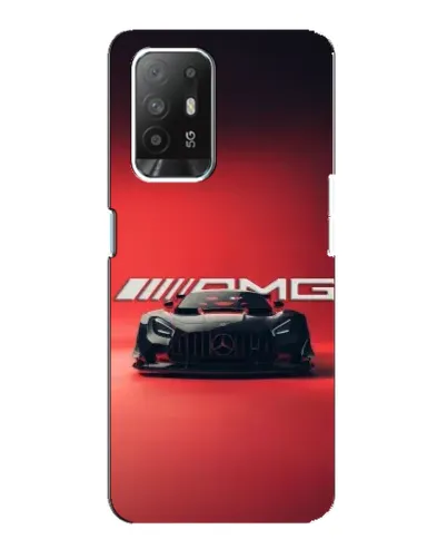 Чехол для OPPO Reno 5z с картинкой «Mercedes AMG — красная линия» Чехол для OPPO Reno 5z с картинкой «Mercedes AMG — красная линия»
