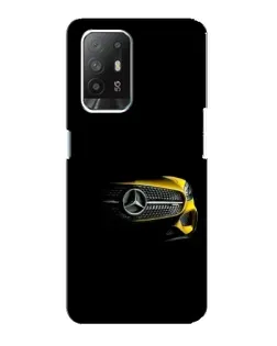 Чехол для OPPO Reno 5z с картинкой «Mercedes — ретро стиль»