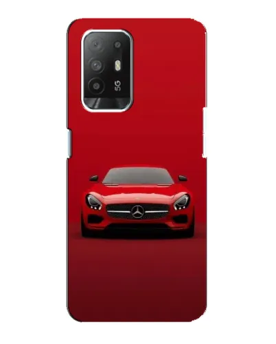 Чехол для OPPO Reno 5z с картинкой «Красный Mercedes AMG» Чехол для OPPO Reno 5z с картинкой «Красный Mercedes AMG»