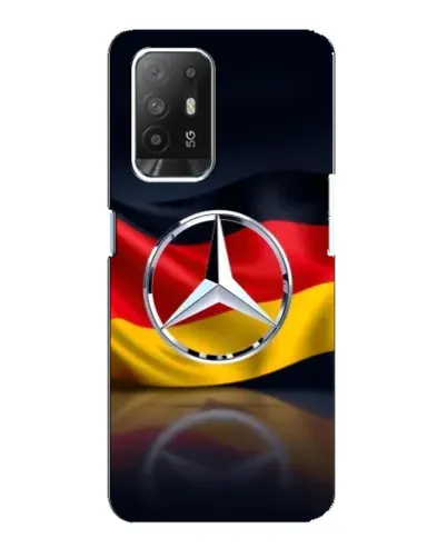 Чехол для OPPO Reno 5z с картинкой «Mercedes — флаг Германии» Чехол для OPPO Reno 5z с картинкой «Mercedes — флаг Германии»