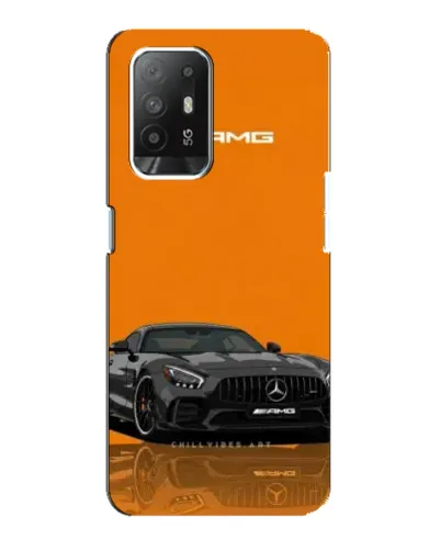 Чехол для OPPO Reno 5z с картинкой «Оранжевый Mercedes AMG» Чехол для OPPO Reno 5z с картинкой «Оранжевый Mercedes AMG»