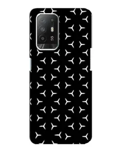 Чохол для OPPO Reno 5z з картинкою «Mercedes паттерн зірок»