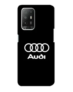 Чехол для OPPO Reno 5z с картинкой «Классическое лого Audi»