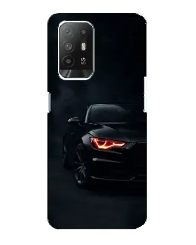 Чехол для OPPO Reno 5z с картинкой «Audi — хищный взгляд»