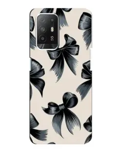Чехол для OPPO Reno 5z с картинкой «Банты Coquette»