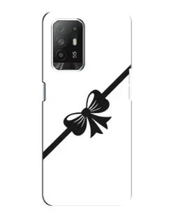 Чехол для OPPO Reno 5z с картинкой «Диагональный бант»