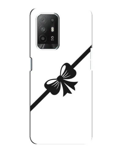 Чехол для OPPO Reno 5z с картинкой «Диагональный бант» Чехол для OPPO Reno 5z с картинкой «Диагональный бант»