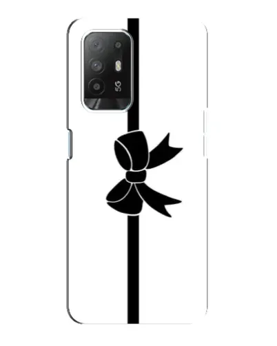 Чехол для OPPO Reno 5z с картинкой «Вертикальный бант» Чехол для OPPO Reno 5z с картинкой «Вертикальный бант»