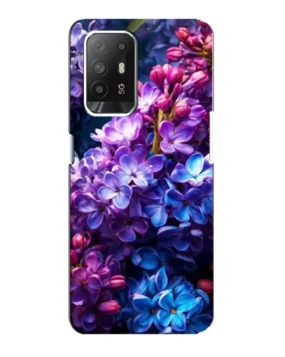 Чехол для OPPO Reno 5z с картинкой «Сиреневый цвет»