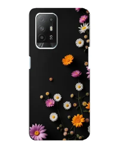 Чехол для OPPO Reno 5z с картинкой «Цветочная композиция»