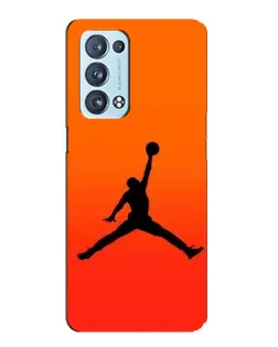 Чехол для OPPO Reno6 Pro Plus 5G с картинкой «Jordan Sunset»