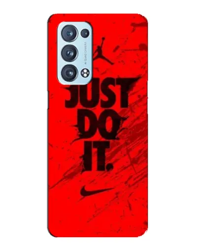 Чехол для OPPO Reno6 Pro Plus 5G с картинкой «Nike Just Do It»