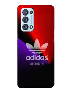 Чехол для OPPO Reno6 Pro Plus 5G с картинкой «Adidas Red Neon» Чехол для OPPO Reno6 Pro Plus 5G с картинкой «Adidas Red Neon»