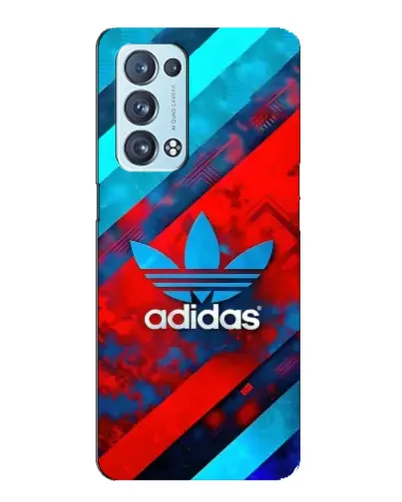 Чехол для OPPO Reno6 Pro Plus 5G с картинкой «Абстракция Adidas»