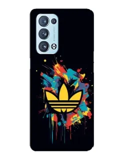 Чехол для OPPO Reno6 Pro Plus 5G с картинкой «Adidas Splash»