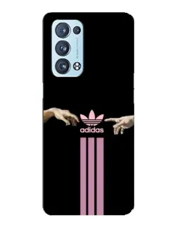 Чехол для OPPO Reno6 Pro Plus 5G с картинкой «Adidas Hands»