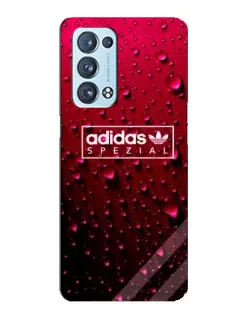 Чехол для OPPO Reno6 Pro Plus 5G с картинкой «Adidas Gold Marble»