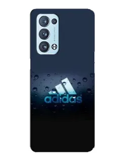Чехол для OPPO Reno6 Pro Plus 5G с картинкой «Adidas Water Drops»