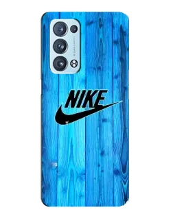 Чехол для OPPO Reno6 Pro Plus 5G с картинкой «Голубое дерево Nike»