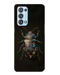 Чехол для OPPO Reno6 Pro Plus 5G с картинкой «LV — мраморный принт»