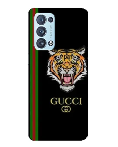 Чехол для OPPO Reno6 Pro Plus 5G с картинкой «Тигр Gucci»