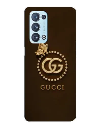 Чехол для OPPO Reno6 Pro Plus 5G с картинкой «Gucci — золотая бабочка»