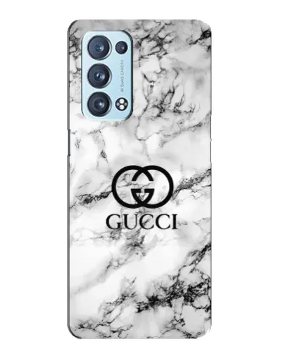 Чехол для OPPO Reno6 Pro Plus 5G с картинкой «Gucci — мраморный шик»