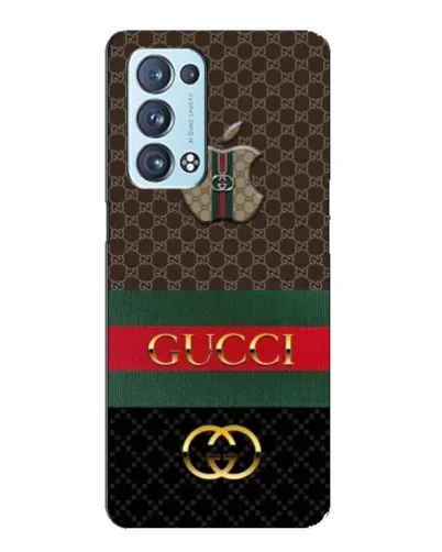 Чехол для OPPO Reno6 Pro Plus 5G с картинкой «Gucci — брендированный десерт»