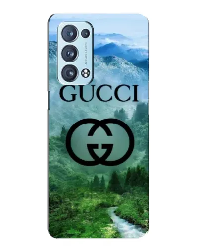 Чехол для OPPO Reno6 Pro Plus 5G с картинкой «Gucci — горный пейзаж»