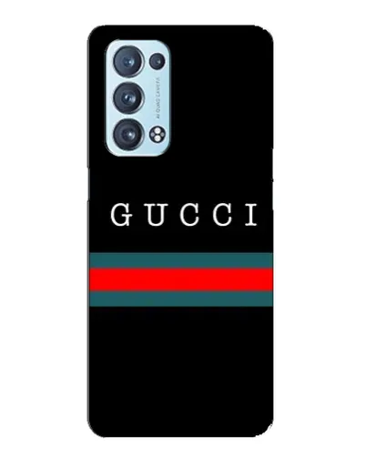 Чехол для OPPO Reno6 Pro Plus 5G с картинкой «Gucci — красный пояс»