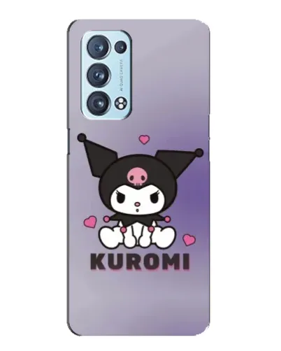 Чехол для OPPO Reno6 Pro Plus 5G с картинкой «Kuromi — фиолетовый арт» Чехол для OPPO Reno6 Pro Plus 5G с картинкой «Kuromi — фиолетовый арт»