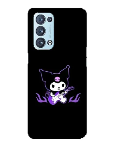 Чехол для OPPO Reno6 Pro Plus 5G с картинкой «Электрическая Kuromi» Чехол для OPPO Reno6 Pro Plus 5G с картинкой «Электрическая Kuromi»