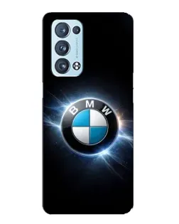 Чехол для OPPO Reno6 Pro Plus 5G с картинкой «BMW — неоновое сияние» Чехол для OPPO Reno6 Pro Plus 5G с картинкой «BMW — неоновое сияние»