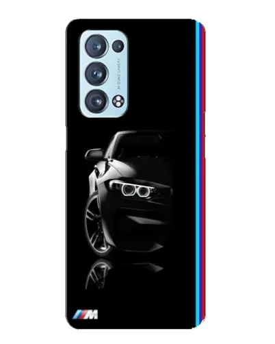 Чехол для OPPO Reno6 Pro Plus 5G с картинкой «Силуэт BMW в темноте» Чехол для OPPO Reno6 Pro Plus 5G с картинкой «Силуэт BMW в темноте»