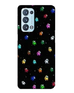 Чохол для OPPO Reno6 Pro Plus 5G з картинкою «Екіпаж Among Us» Чохол для OPPO Reno6 Pro Plus 5G з картинкою «Екіпаж Among Us»