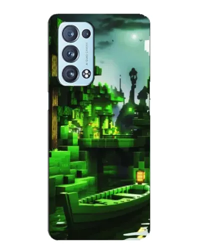 Чехол для OPPO Reno6 Pro Plus 5G с картинкой «Minecraft лесной пейзаж» Чехол для OPPO Reno6 Pro Plus 5G с картинкой «Minecraft лесной пейзаж»