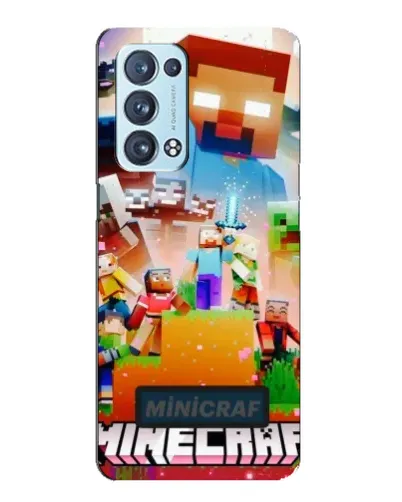 Чехол для OPPO Reno6 Pro Plus 5G с картинкой «Minecraft герои игры» Чехол для OPPO Reno6 Pro Plus 5G с картинкой «Minecraft герои игры»