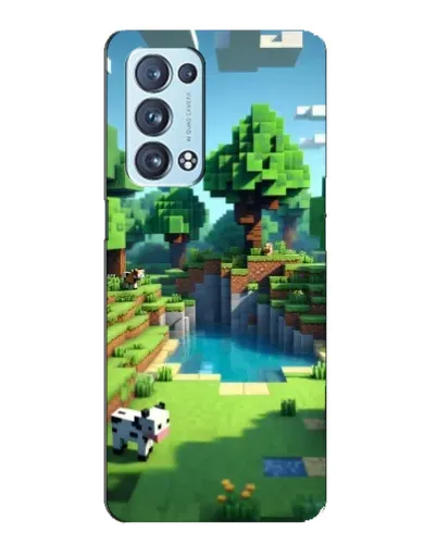 Чехол для OPPO Reno6 Pro Plus 5G с картинкой «Minecraft летний день» Чехол для OPPO Reno6 Pro Plus 5G с картинкой «Minecraft летний день»