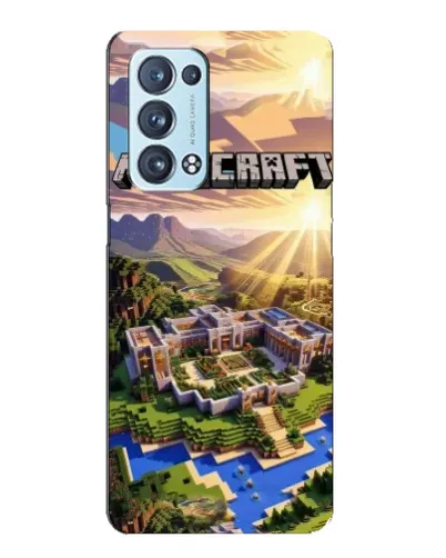 Чехол для OPPO Reno6 Pro Plus 5G с картинкой «Minecraft панорама» Чехол для OPPO Reno6 Pro Plus 5G с картинкой «Minecraft панорама»