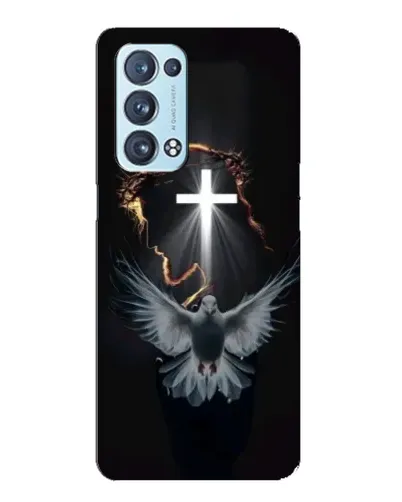Чехол для OPPO Reno6 Pro Plus 5G с картинкой «Голубь и Свет»