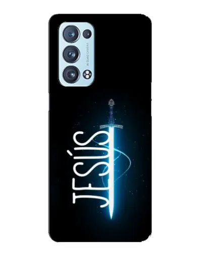 Чехол для OPPO Reno6 Pro Plus 5G с картинкой «Меч Духа Jesus»