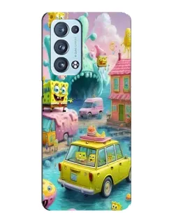 Чехол для OPPO Reno6 Pro Plus 5G с картинкой «Монстр-трак приключения»