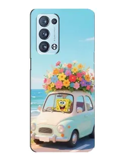 Чехол для OPPO Reno6 Pro Plus 5G с картинкой «Автомобильное путешествие»